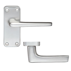 ZOO Lever Handle On Latch Backplate