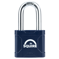 SQUIRE Stronglock Plus Laminated Padlock In Protective Casing Long Shackle