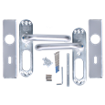 ZOO Return To Door Lever Handle On Lever Lock Backplate FD30/60