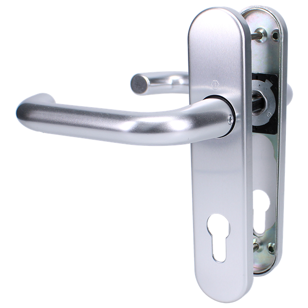HOPPE Paris 72PZ Euro Profile Lever Handle On Short Backplate 138S/2600