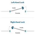 GATEMASTER Superlock 2.0 Digital Double Sided Gate Lock BDG