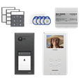 VIDEX ERA23VB Series Entry Panel Video Kit With 3.5 Inch Video Monitor(6388) PSU (2321S) & Proximity Card/Fobs (955MF) ERAKIT23B6388