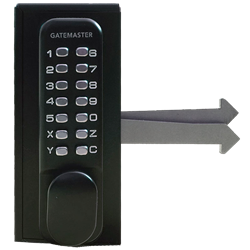 GATEMASTER SGLD (Handed) Double Sided Sliding Digital Gate Lock