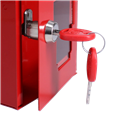 SECURIKEY EK1A Emergency Key Box Glass Fronted With Camlock