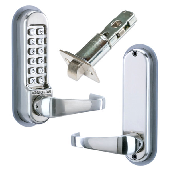 CODELOCKS CL0540 / CL0545 Stainless Steel Digital Gate Lock With Adjustable Latch