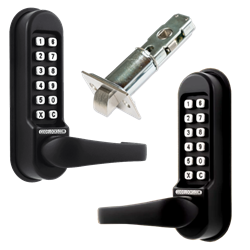 CODELOCKS CL0540 Back To Back Marine Grade Digital Gate Lock With Adjustable Latch