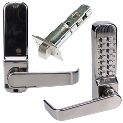 CODELOCKS CL0440 / CL0445 Stainless Steel Digital Gate Lock With Adjustable Latch