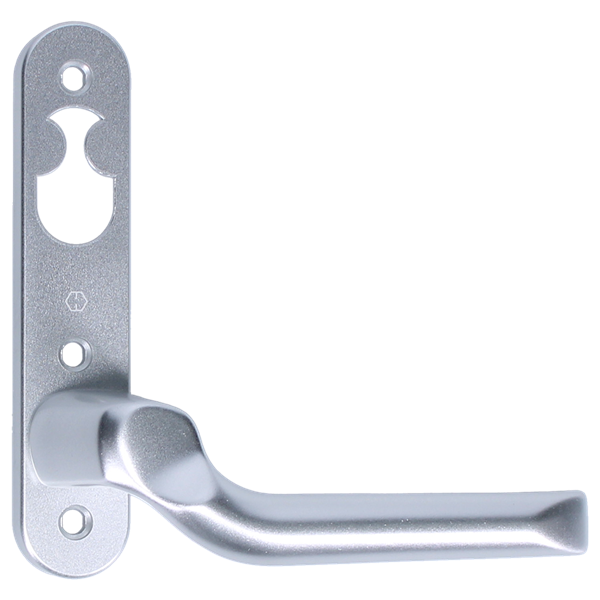 NORDAN NTech Villa Balcony Door Handle 3 Fix Internal Handed With Cutout To Suit Rococo Scandinavian Oval