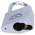 SQUIRE HEB50 Open Shackle Padlock Body To Accept 40mm (30/10) Half Euro Cylinder