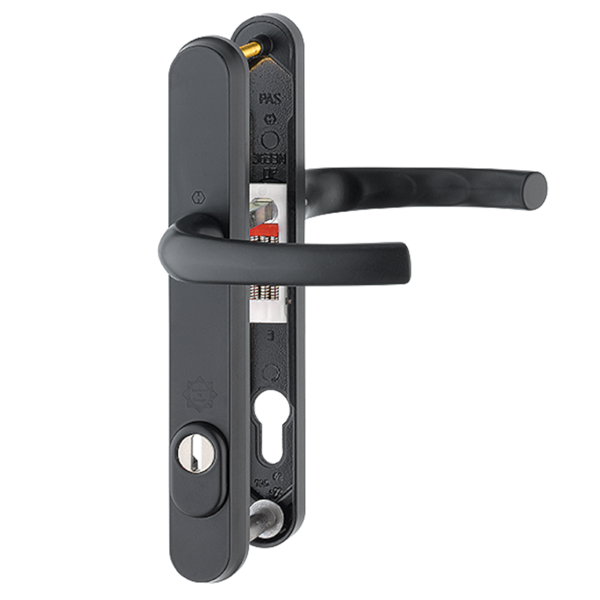 HOPPE Tokyo TS007 (2 Star) Door Furniture PAS24 92mm Centres 215mm Screw Centres