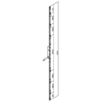 FULLEX XL 6 Hook Patio Door Lock 1414mm x 16mm PD1000