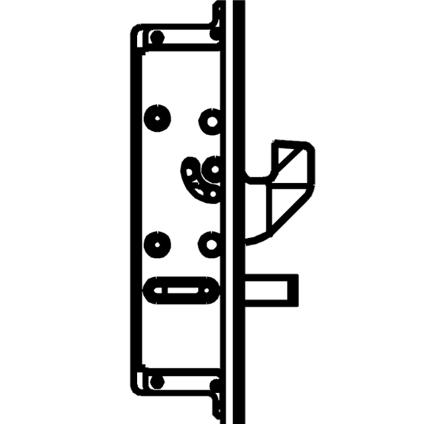LOCKMASTER Locking Point Hook & Antilift Case Only PL10-SA55-19-T