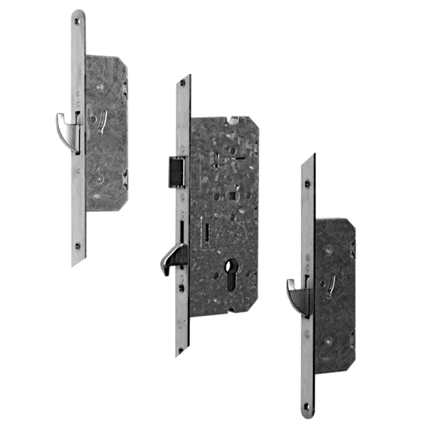 NEMEF 4923 Excell 2 Hook Keywind Multipoint Lock With Adjustable Strikes