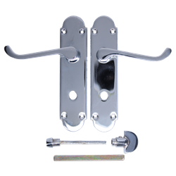 EPSOM Bathroom Plate Door Handles