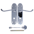 EPSOM Bathroom Plate Door Handles