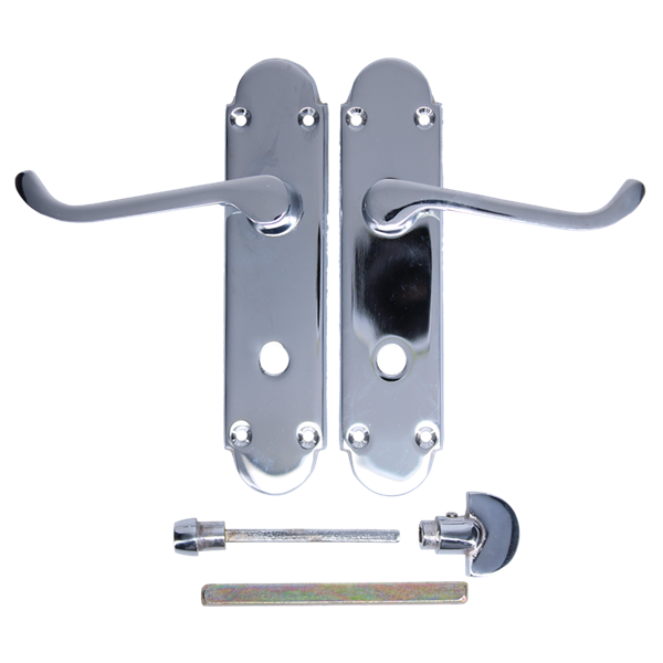 EPSOM Bathroom Plate Door Handles