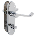 EPSOM Bathroom Plate Door Handles