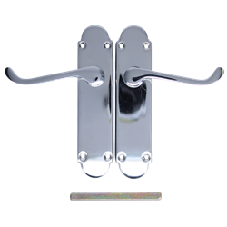 EPSOM Lever Latch Plate Door Handles