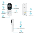 DAHUA Wired Video Doorbell & Wi-Fi Chime VDKP01