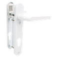 ASEC Evo Sprung Lever/Lever Multipoint Door Handles 92mm PZ 212mm Backplate 122mm Fixings