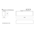 BRITON 3934 Electromagnetic Hold Open/Swing Free Door Closer Size 3-4