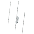 MACO Z-TS Keywind 4 Mushroom Lock 16mm Flat Faceplate