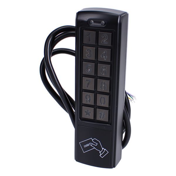ASEC Proximity Reader & keypad Slim With Flying lead - External Use