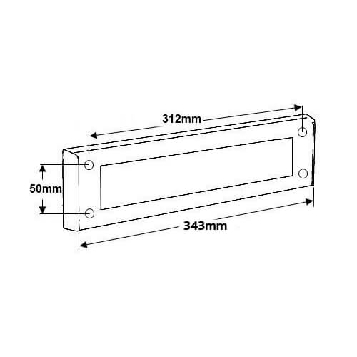 Exitex Internal Letterplate Seal without Flap