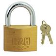 Ifam E Series 60mm Open Shackle Brass Padlock