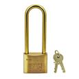 Ifam E Series 40mm Extra Long Shackle Brass Padlock with Brass Shackle
