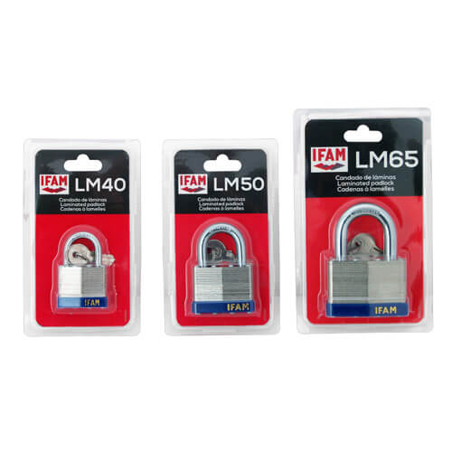 Ifam LM40 40mm Padlock - Open Shackle