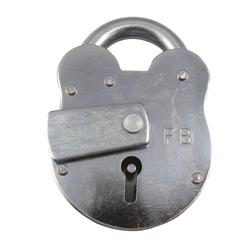 Fire Brigade FB1 Open Shackle Galvanised Padlock 