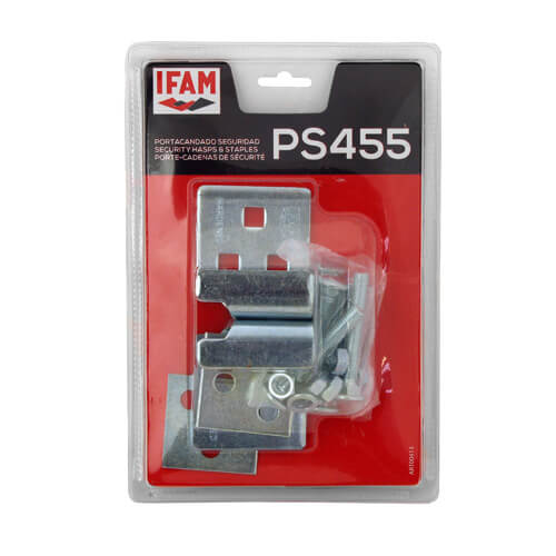 Ifam PS Series Security Hasp & Staple Zinc Plated