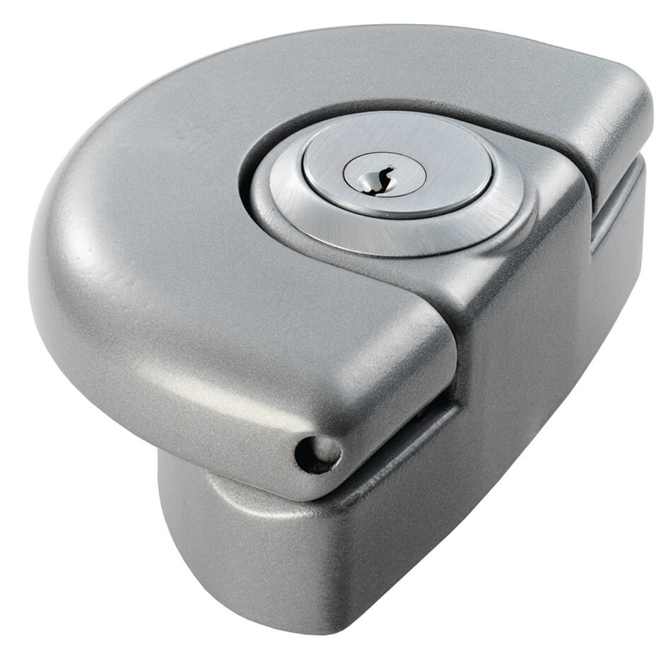 Eurospec PH1413E Outside Access Device - Pull Handle with Rim Cylinder - For Timber Doors