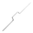 Kickstop London Bar with Extra Large Staple for British Standard Nightlatches