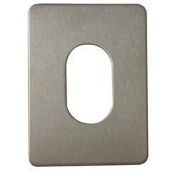 Souber Large Oval Stick On Escutcheon