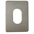 Souber Large Oval Stick On Escutcheon