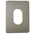 Souber Large Oval Stick On Escutcheon