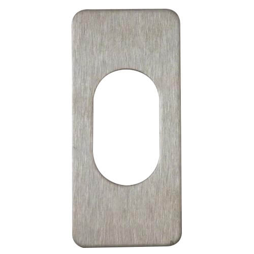 Souber Small Oval Stick On Escutcheon