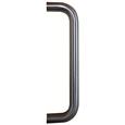 Round Bar D Pull Handles Back to Back Fixing Stainless Steel
