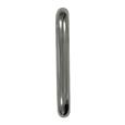 Round Bar D Pull Handles Bolt Through Fixing Satin Aluminium