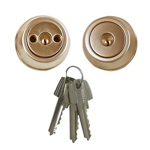 Tesa 517 Double Key Mortice Deadbolt