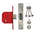 Union 2134E British Standard 5 Lever Mortice Deadlock