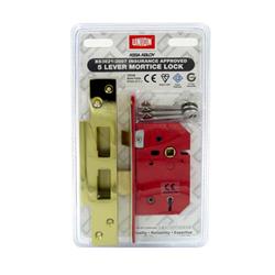 Union 2234E British Standard 5 Lever Mortice Sashlock