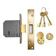 (Ex Chubb) Union 3G114E British Standard 5 Lever Mortice Deadlock