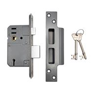 Legge 642/762 Value British Standard 5 Lever Mortice Sashlock