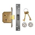 (Ex Chubb) Union 3G115 Non British Standard 5 Lever Mortice Deadlock