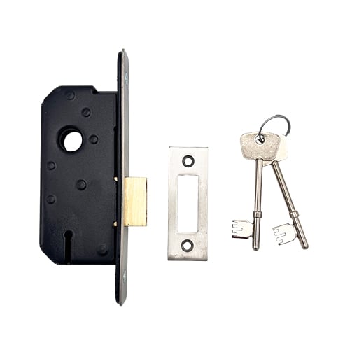 Willenhall M4 Upright Non British Standard 5 Lever 2" Mortice Deadlock