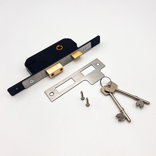 Willenhall M5 Non British Standard 5 Lever 2" Straight 19mm Extended Forend Mortice Sashlock 