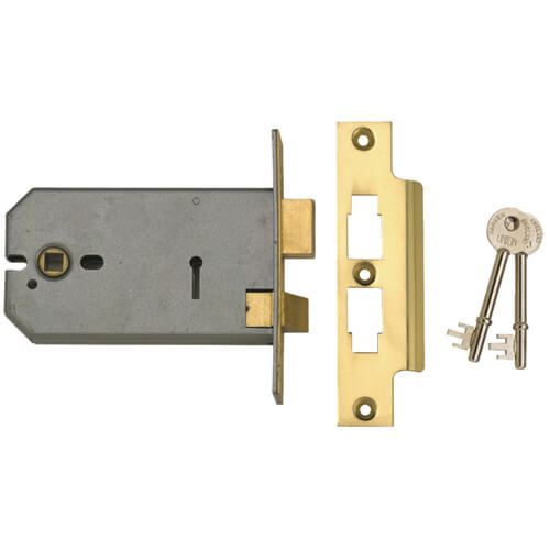 Union 2077 Horizontal 3 Lever Mortice Sashlock